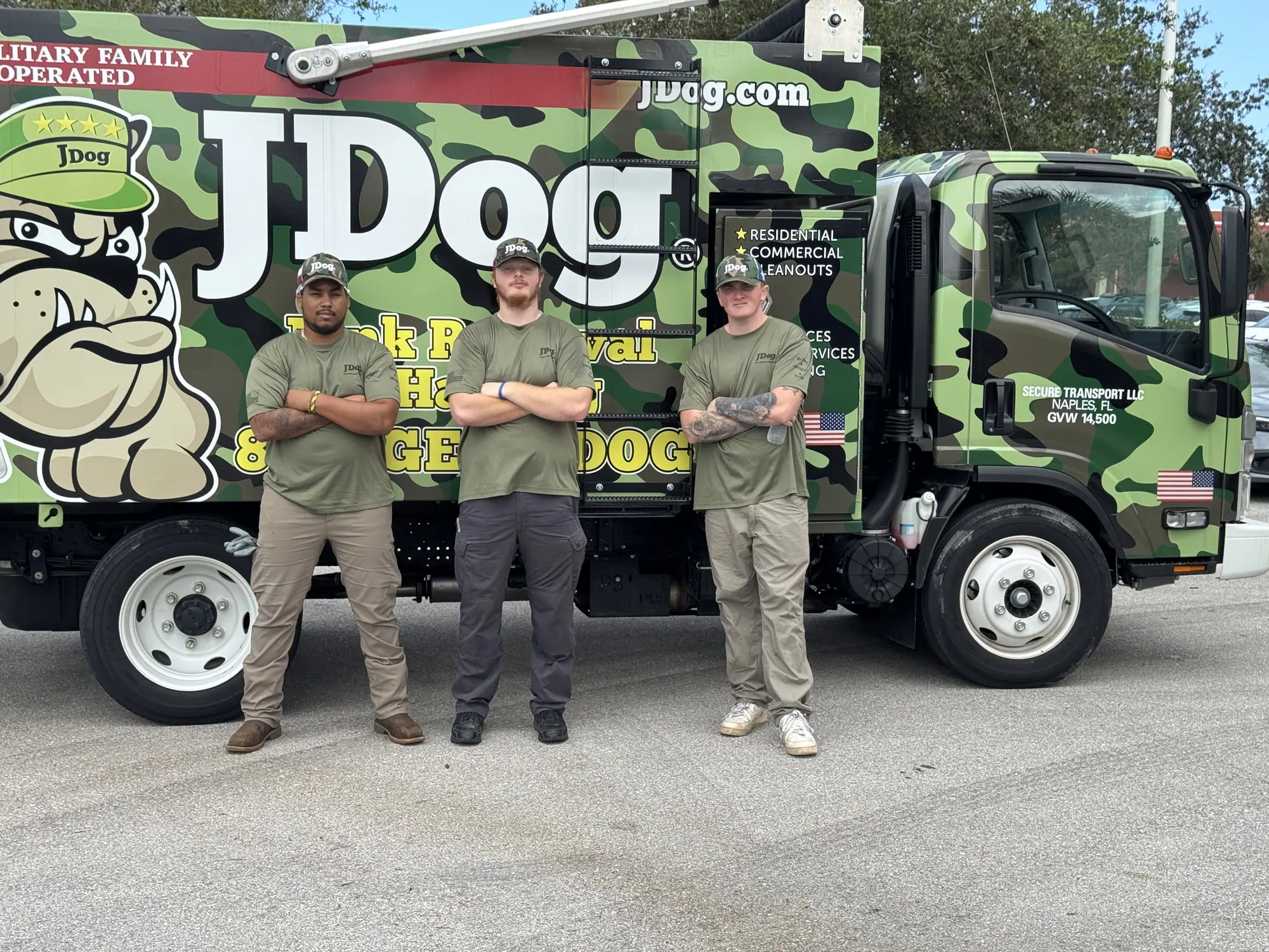 JDog Junk Removal & Hauling Naples client photo in Naples