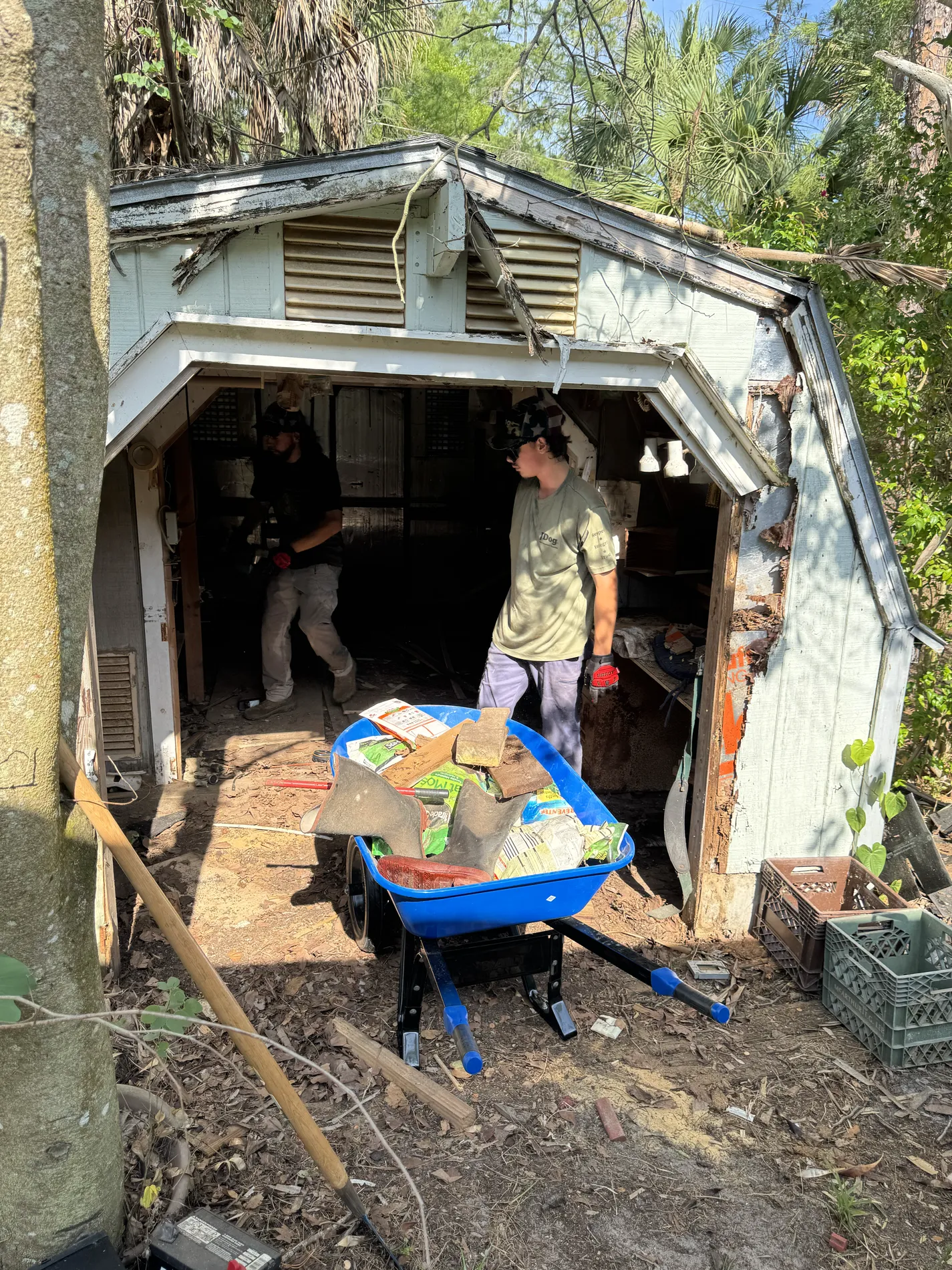 JDog Junk Removal & Hauling Naples client photo in Naples