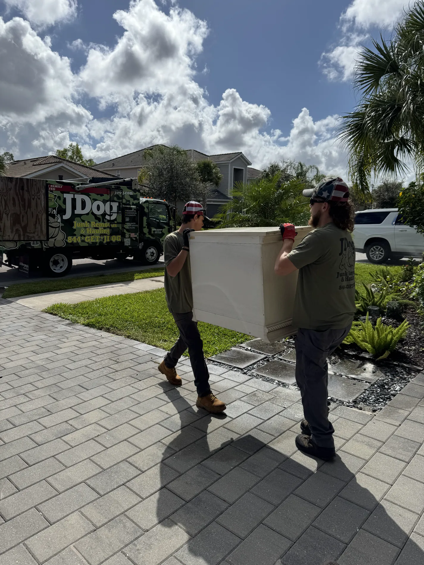 JDog Junk Removal & Hauling Naples client photo in Naples