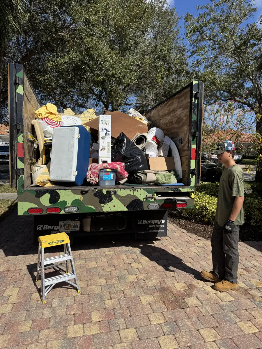 JDog Junk Removal & Hauling Naples client photo in Naples