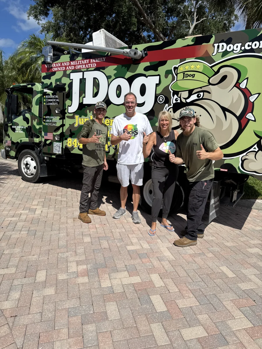 JDog Junk Removal & Hauling Naples client photo in Naples