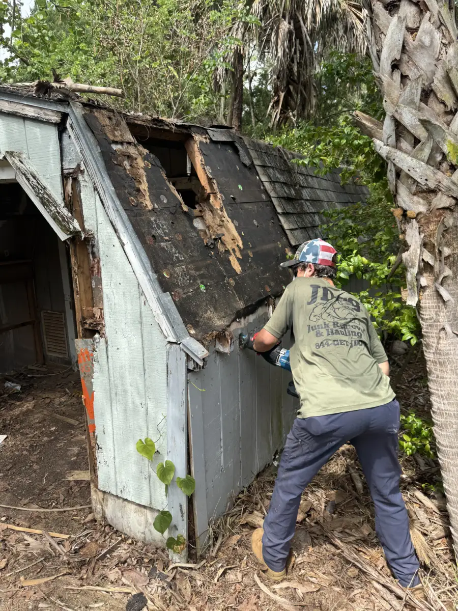 JDog Junk Removal & Hauling Naples client photo in Naples